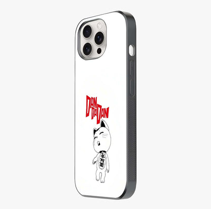 Playful Spirit Charm Glass Case photographed in natural light showing reflective finish and design depth.