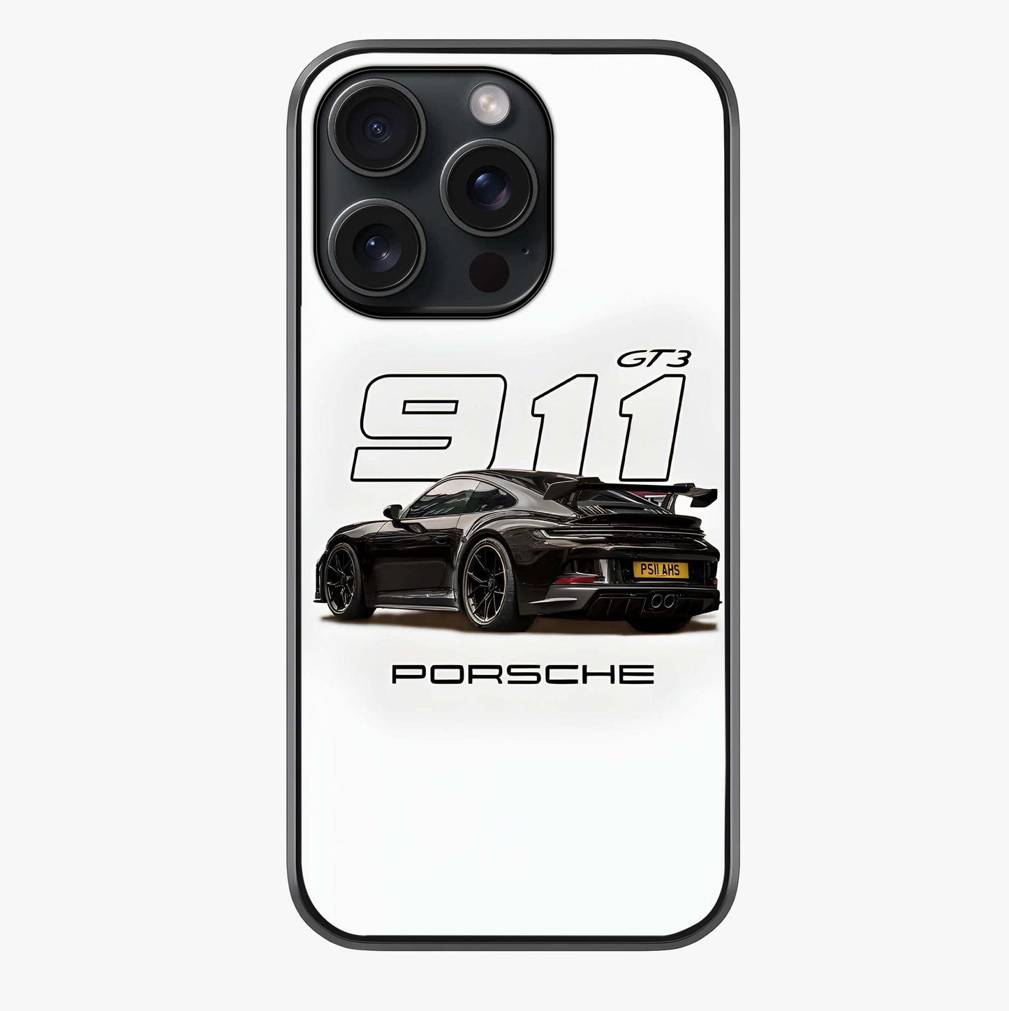 Turbo Legacy Icon Glass Case showing full back design in clean flat view with glossy glass finish.