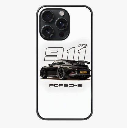Turbo Legacy Icon Glass Case showing full back design in clean flat view with glossy glass finish.