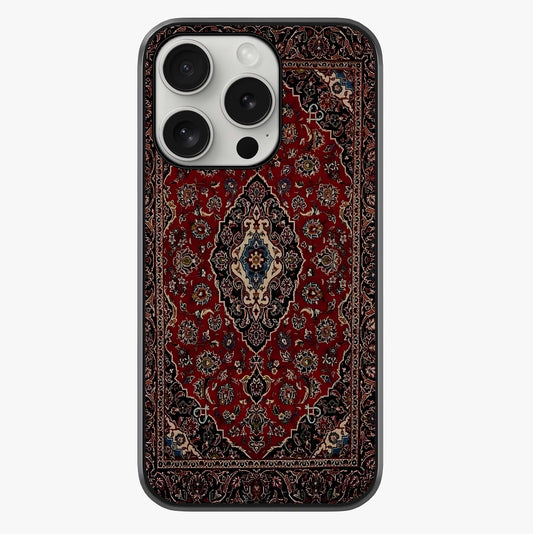 Heritage Carpet Royale Glass Case showing full back design in clean flat view with glossy glass finish.