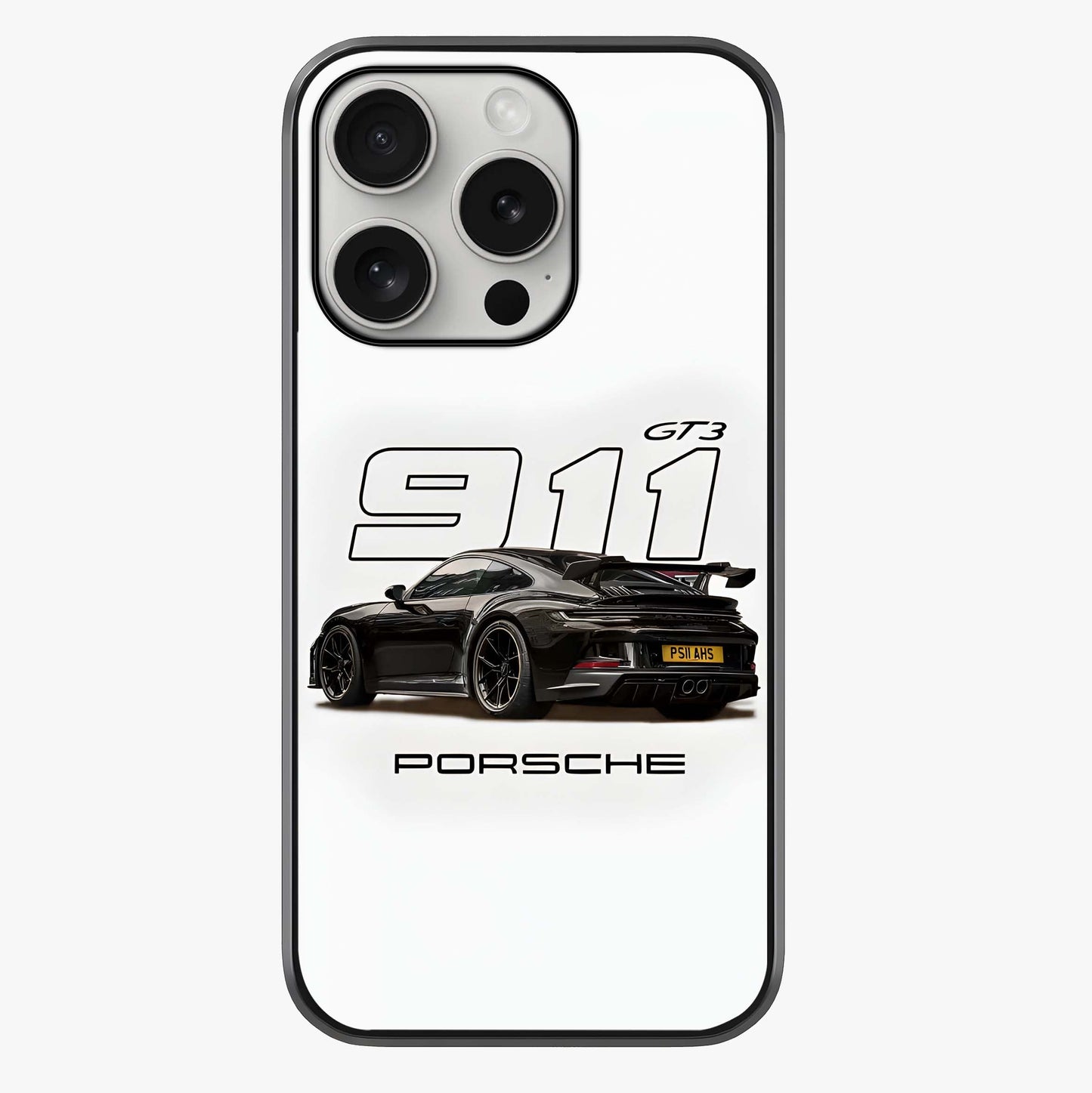 Turbo Legacy Icon Glass Case showing full back design in clean flat view with glossy glass finish.
