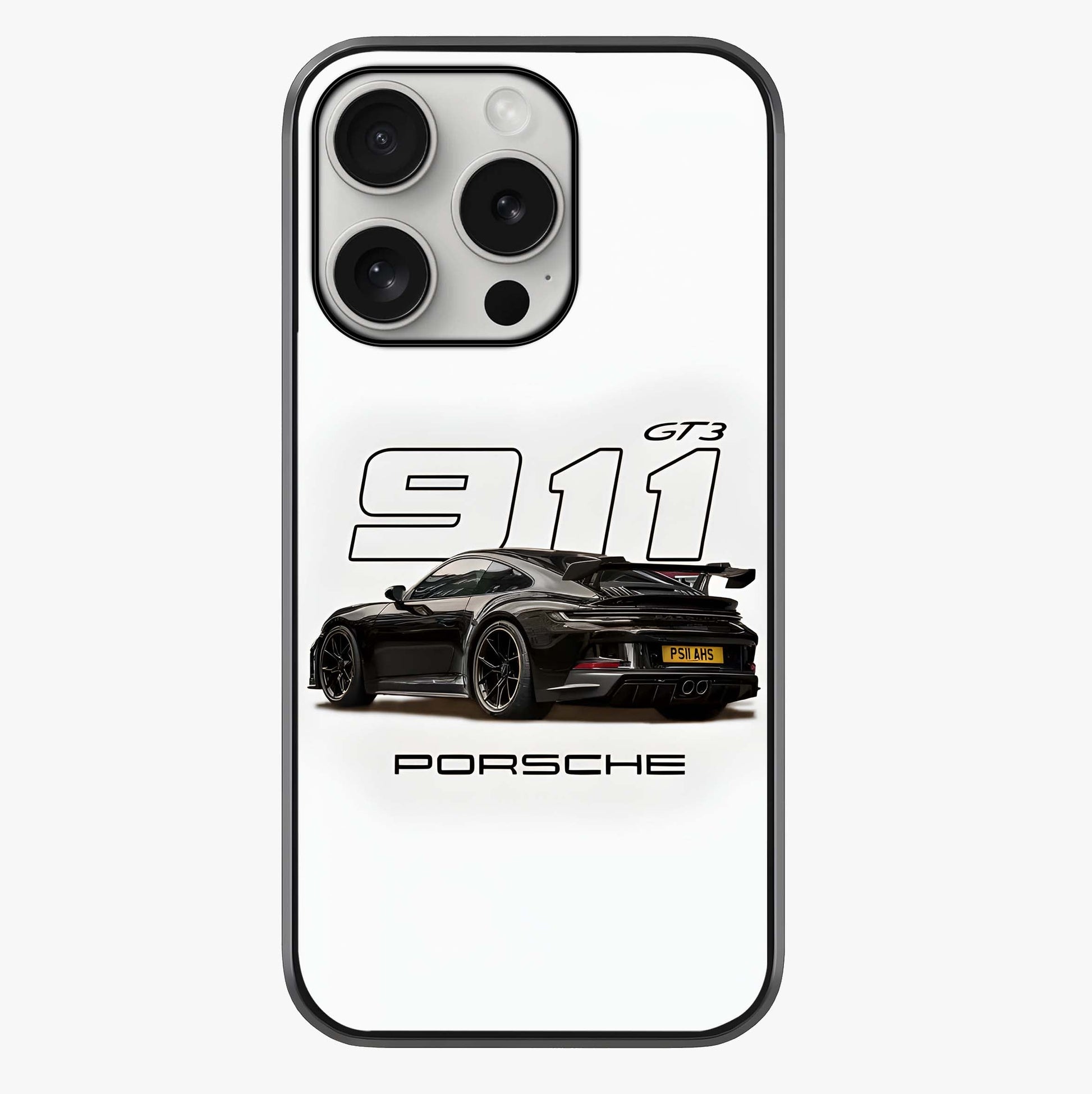 Turbo Legacy Icon Glass Case showing full back design in clean flat view with glossy glass finish.