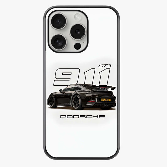 Turbo Legacy Icon Glass Case showing full back design in clean flat view with glossy glass finish.