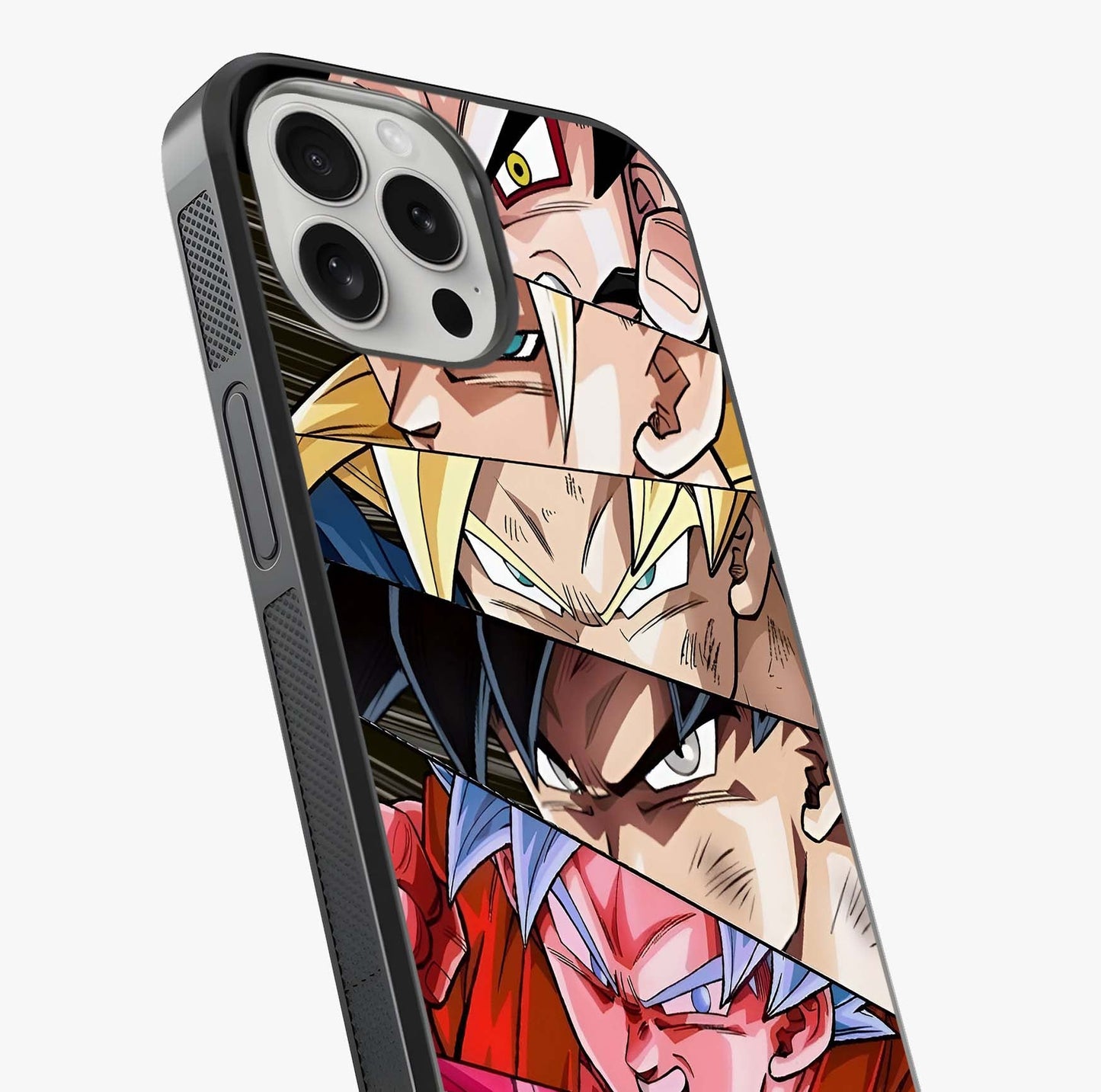 Anime Character Glass Case captured at a warm angle highlighting gloss, texture and premium glass finish.