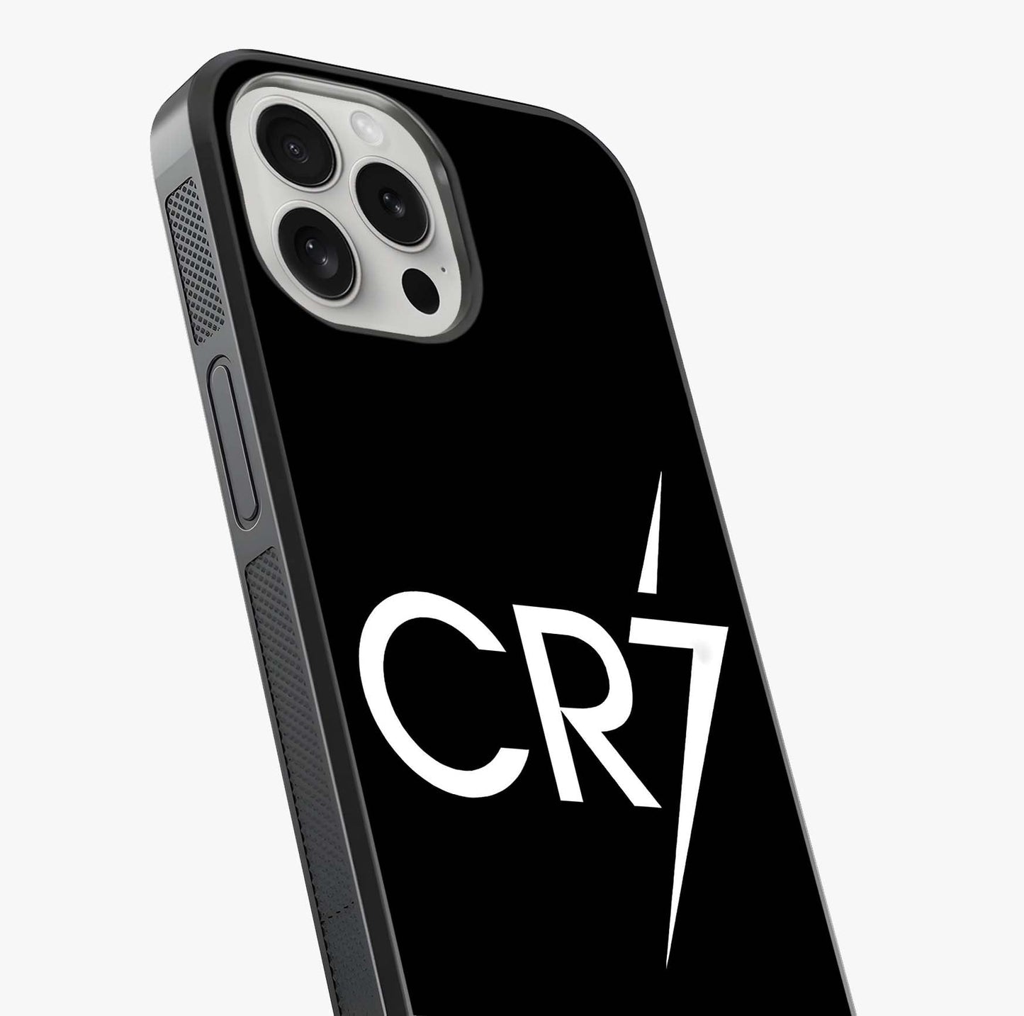 Cr7 Elite Strike Glass Case captured at a warm angle highlighting gloss, texture and premium glass finish.