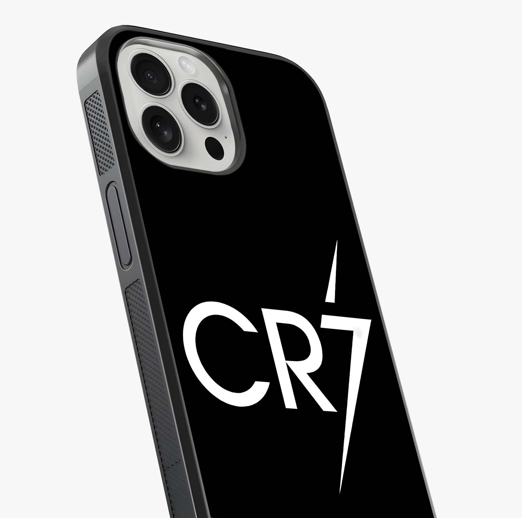 Cr7 Elite Strike Glass Case captured at a warm angle highlighting gloss, texture and premium glass finish.