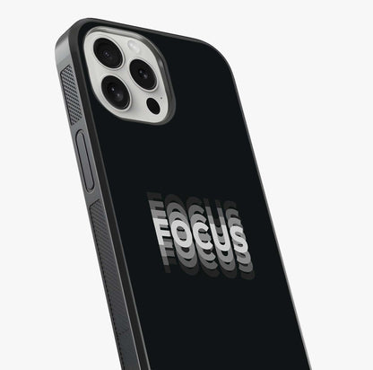 Focus Mode On Glass Case captured at a warm angle highlighting gloss, texture and premium glass finish.