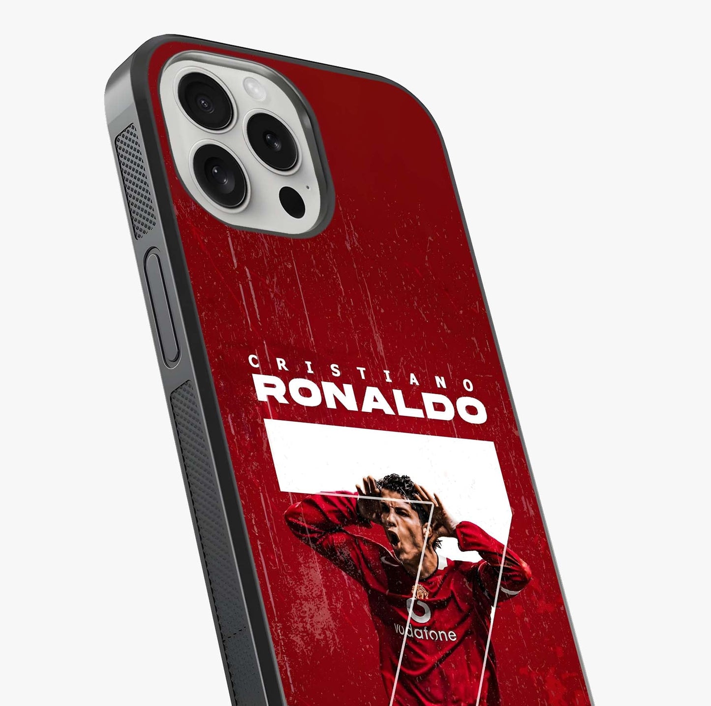 Goal Celebration Legacy Glass Case captured at a warm angle highlighting gloss, texture and premium glass finish.