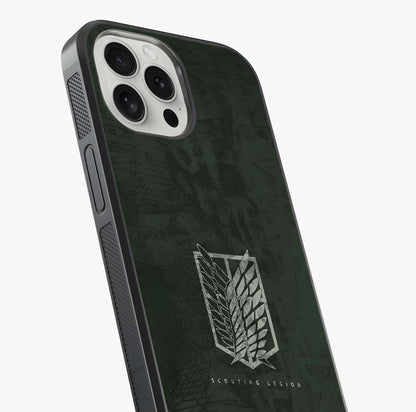 Wings Of Freedom Glass Case captured at a warm angle highlighting gloss, texture and premium glass finish.