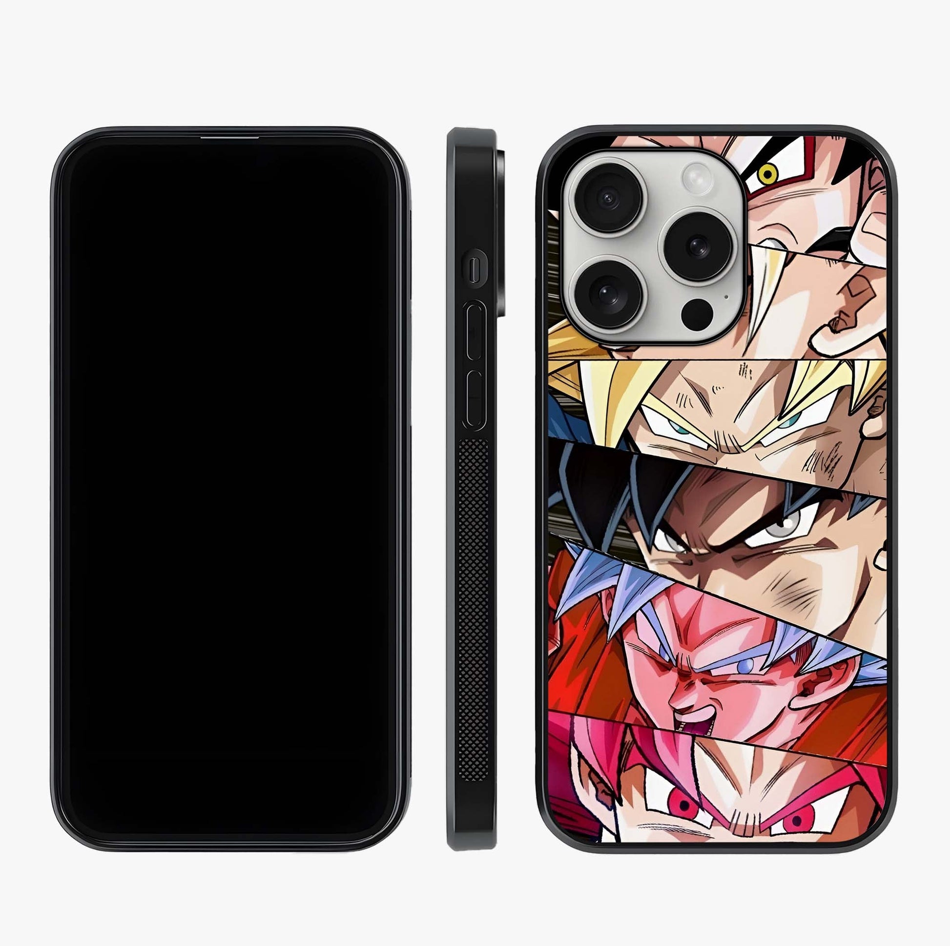 Anime Character Glass Case displayed upright for full design visibility and premium finish.