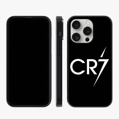 Cr7 Elite Strike Glass Case displayed upright for full design visibility and premium finish.