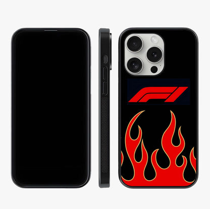 Fire F11 Glass Case displayed upright for full design visibility and premium finish.