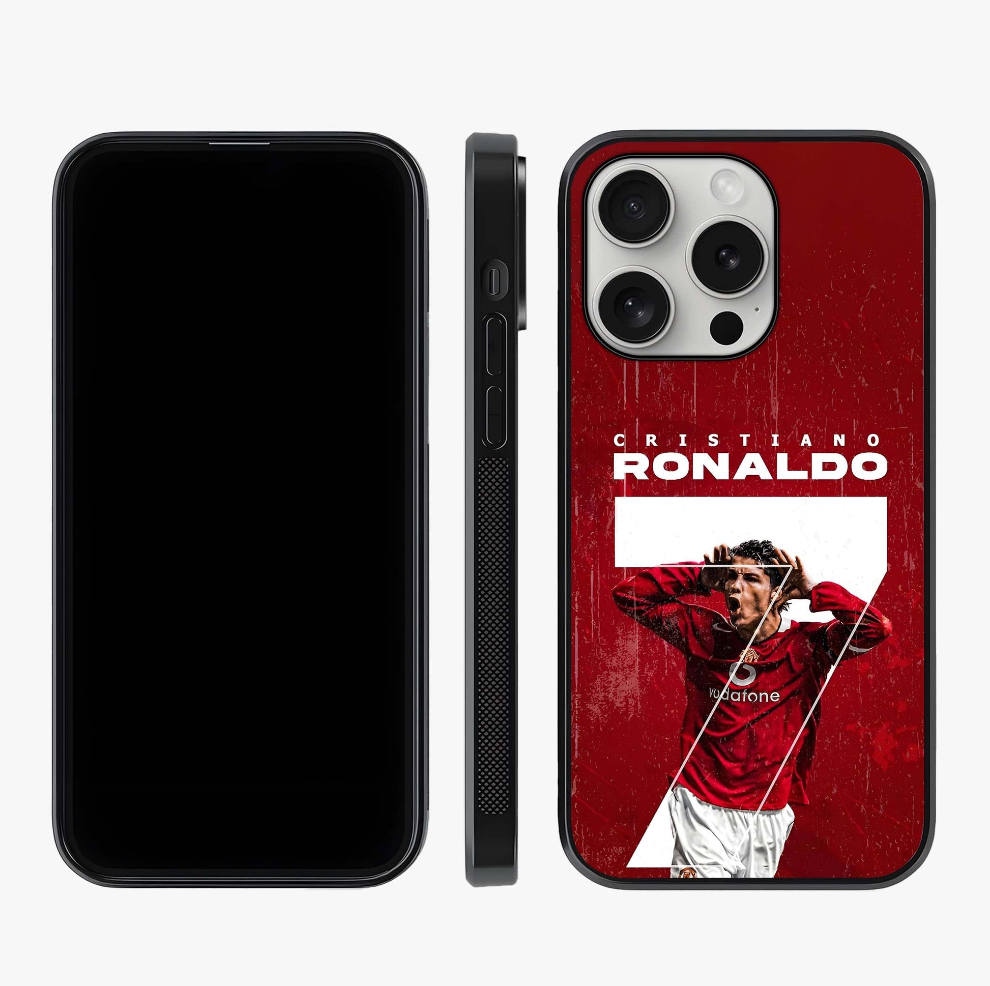 Goal Celebration Legacy Glass Case displayed upright for full design visibility and premium finish.