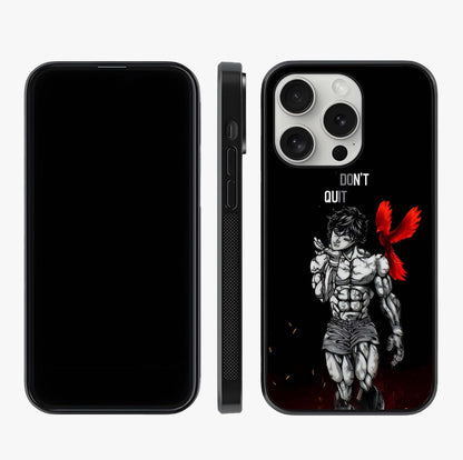 Rise Beyond Limits Glass Case displayed upright for full design visibility and premium finish.