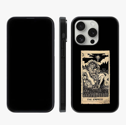 The Empress Glass Case displayed upright for full design visibility and premium finish.
