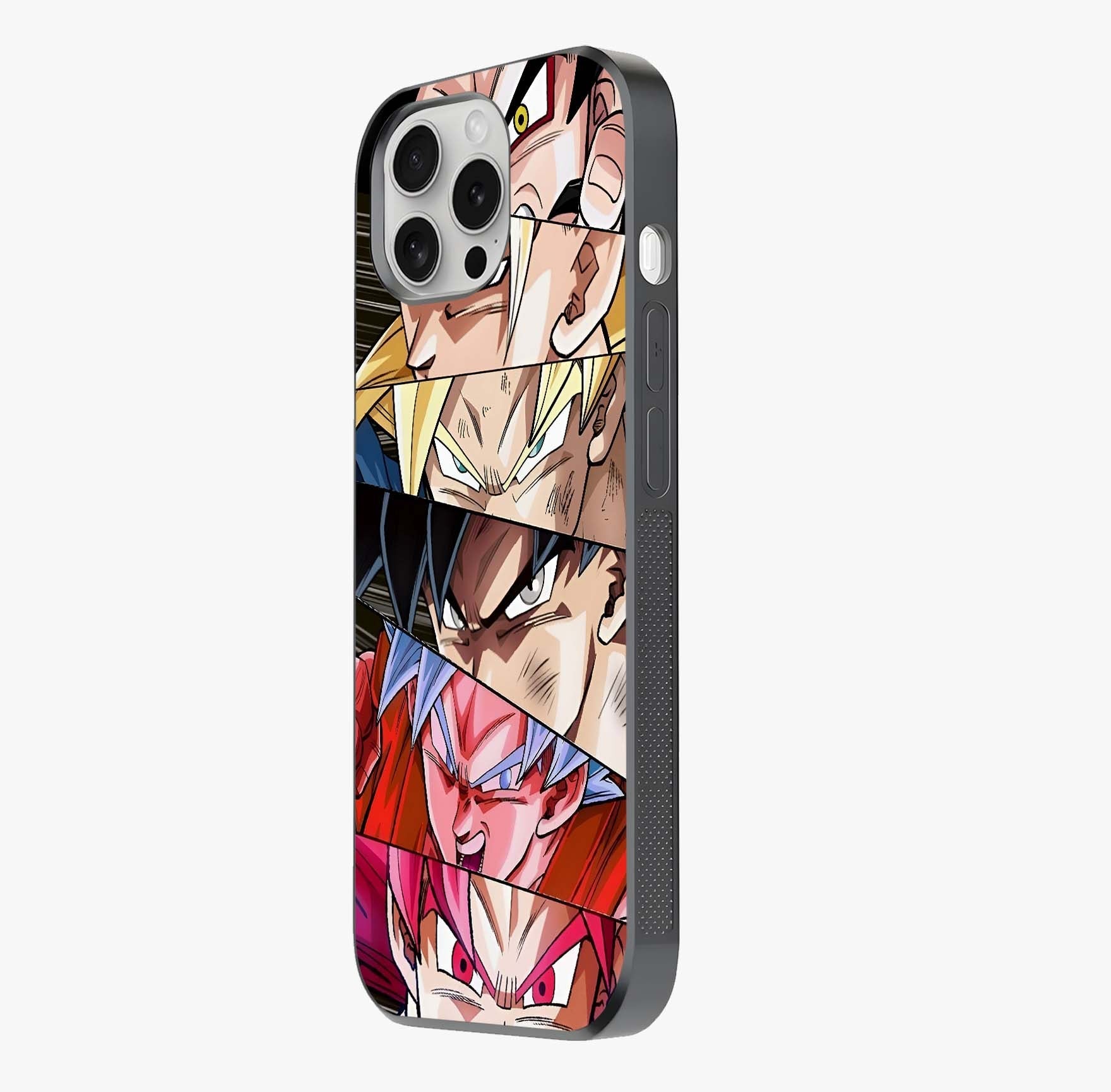 Anime Character Glass Case photographed in natural light showing reflective finish and design depth.