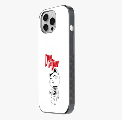 Playful Spirit Charm Glass Case photographed in natural light showing reflective finish and design depth.