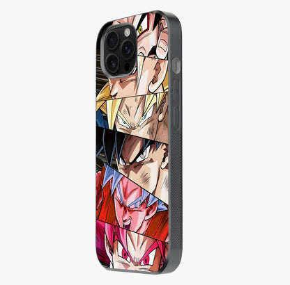 Anime Character Glass Case photographed in natural light showing reflective finish and design depth.
