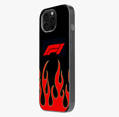 Fire F11 Glass Case photographed in natural light showing reflective finish and design depth.