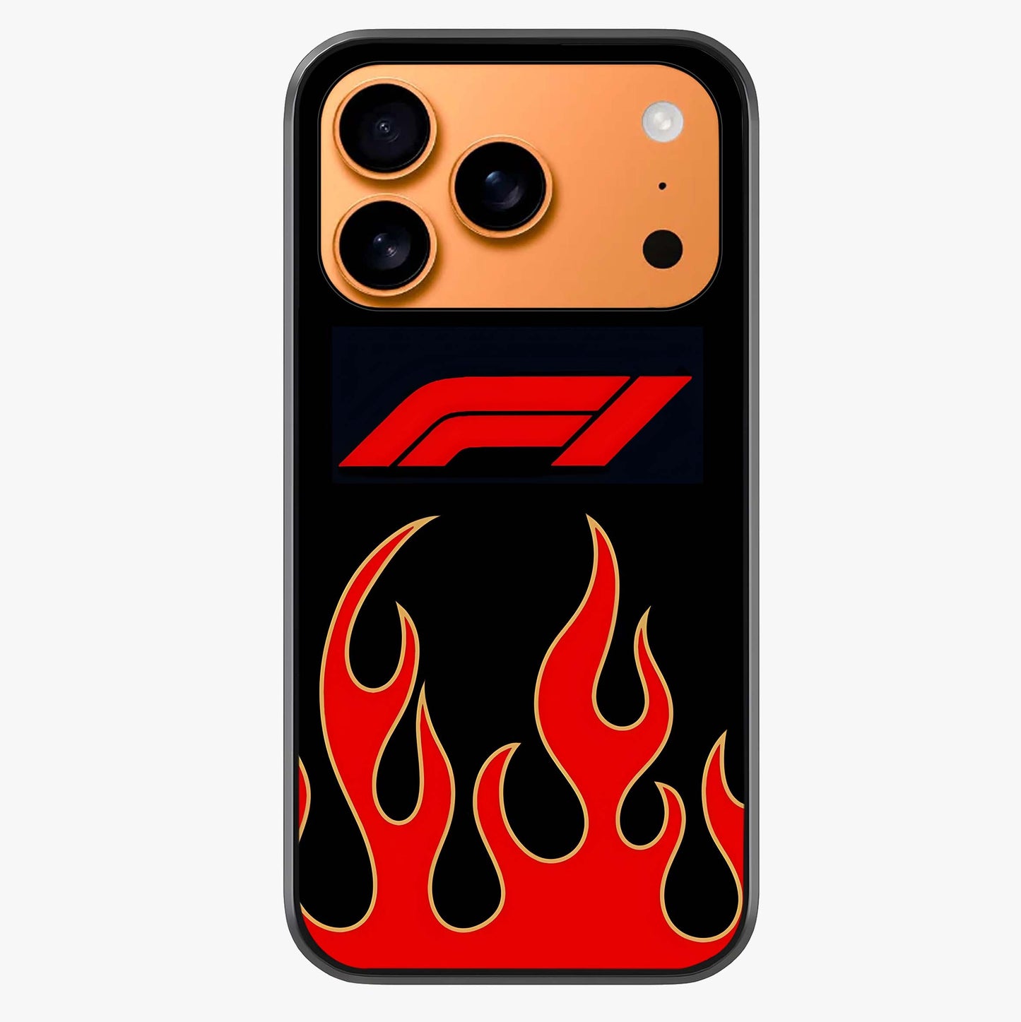 Fire F11 Glass Case captured at a warm angle highlighting gloss, texture and premium glass finish.