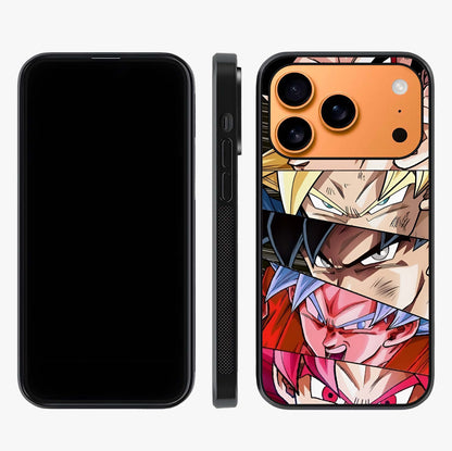 Anime Character Glass Case displayed upright for full design visibility and premium finish.