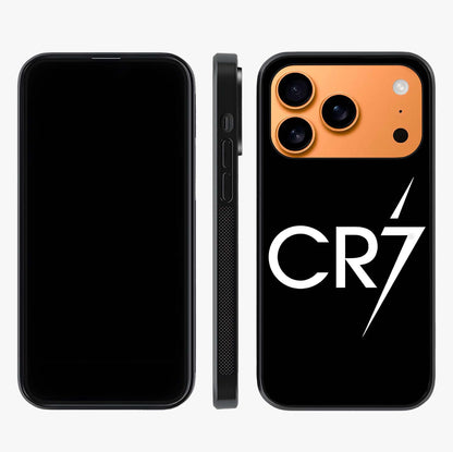 Cr7 Elite Strike Glass Case displayed upright for full design visibility and premium finish.