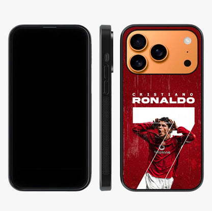 Goal Celebration Legacy Glass Case displayed upright for full design visibility and premium finish.