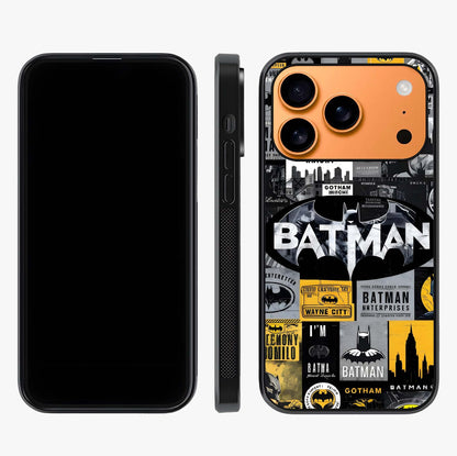 Knight Gotham Rise Glass Case displayed upright for full design visibility and premium finish.