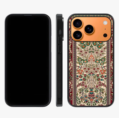 Persian Inspired Glass Case displayed upright for full design visibility and premium finish.