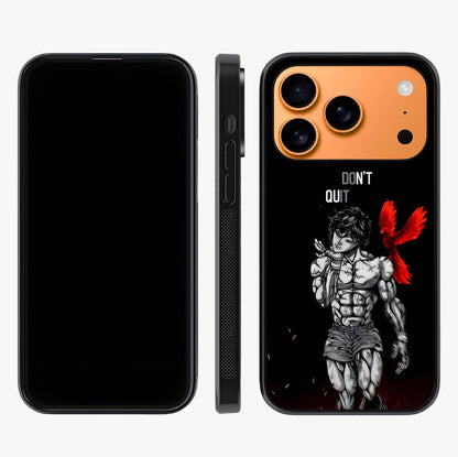 Rise Beyond Limits Glass Case displayed upright for full design visibility and premium finish.