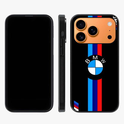 Turbo Bmw Beast Glass Case displayed upright for full design visibility and premium finish.
