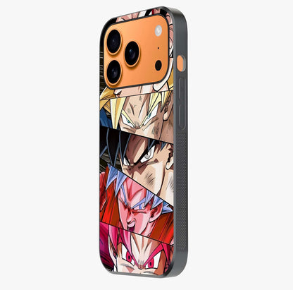 Anime Character Glass Case photographed in natural light showing reflective finish and design depth.