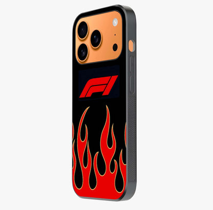 Fire F11 Glass Case photographed in natural light showing reflective finish and design depth.