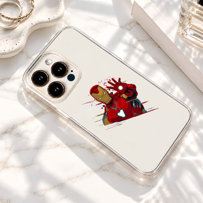 Iron Man Armor Clear Silicon Cover