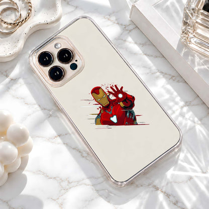 Iron Man Armor Clear Silicon Cover