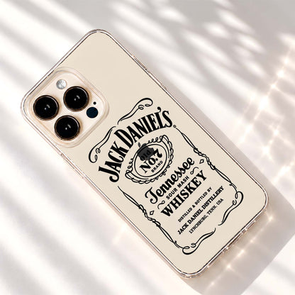 Jack Daniels Whiskey Clear Silicon Cover