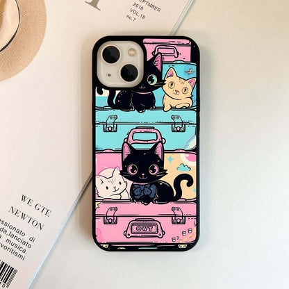 Kitty Trip Space Glass Case