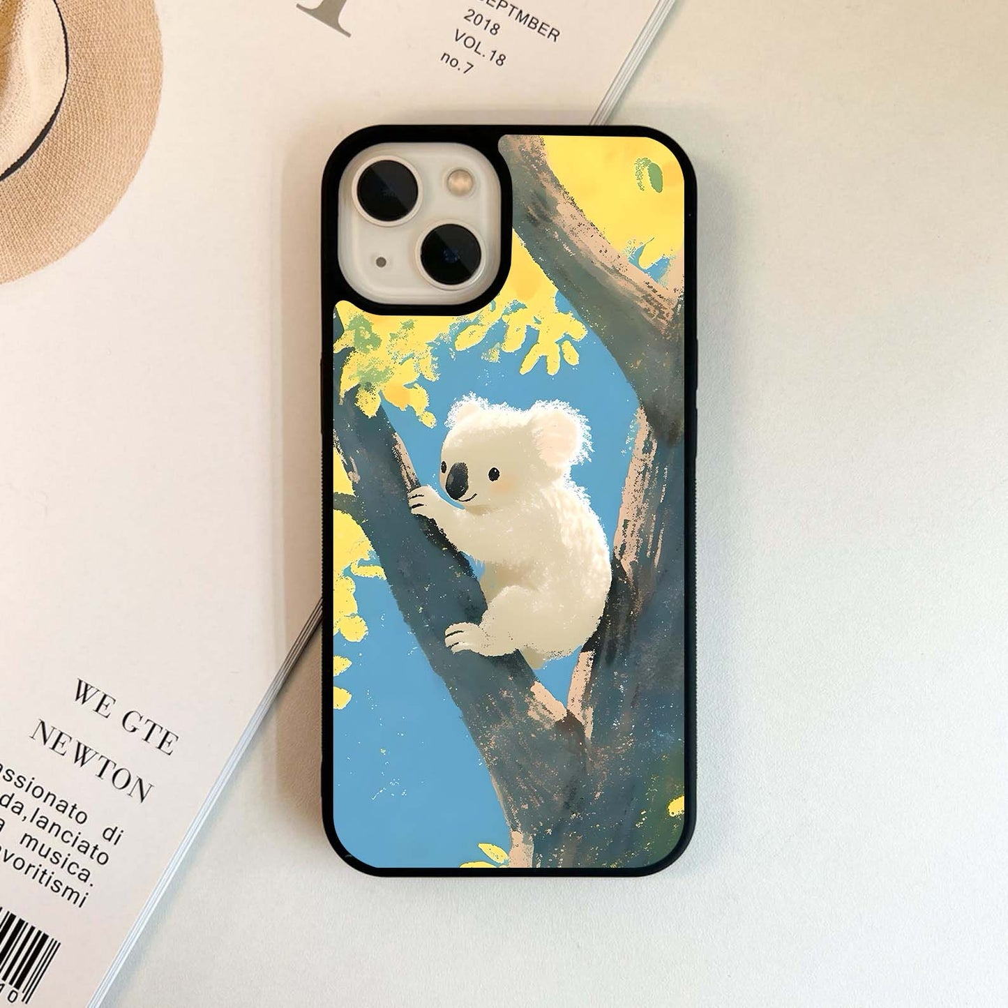 Koala In Light Glass Case