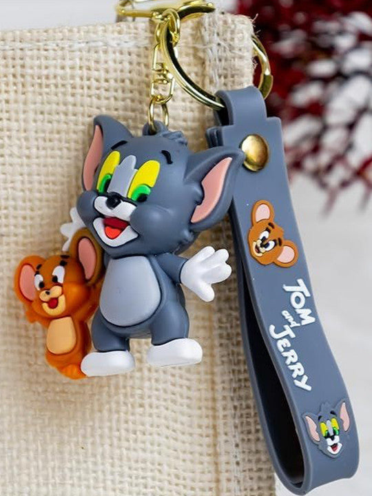 Tom Jerry Loop Keychain