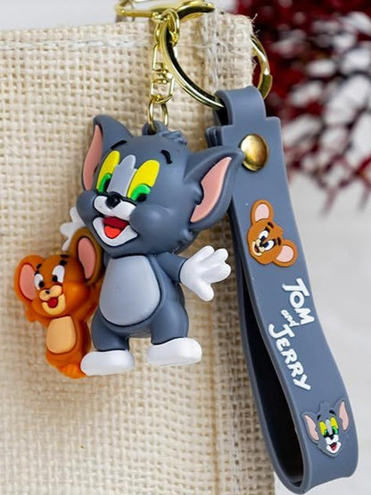 Tom Jerry Loop Keychain