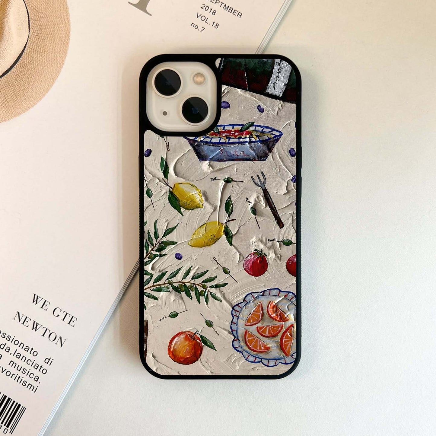 Lemon Art Table Glass Case