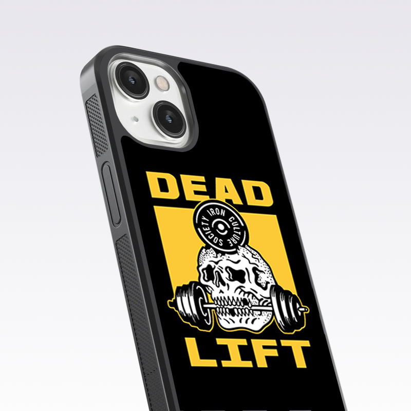 Gym Dead Lift - Skull Glass Case