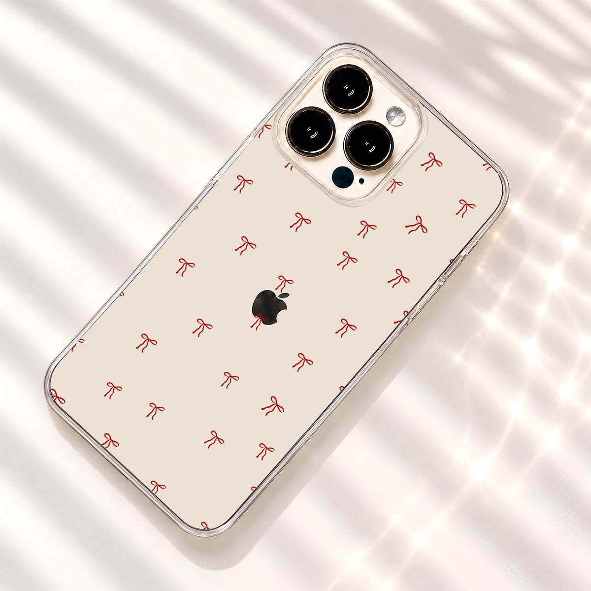 Little Scarlet Bows Silicon Cover