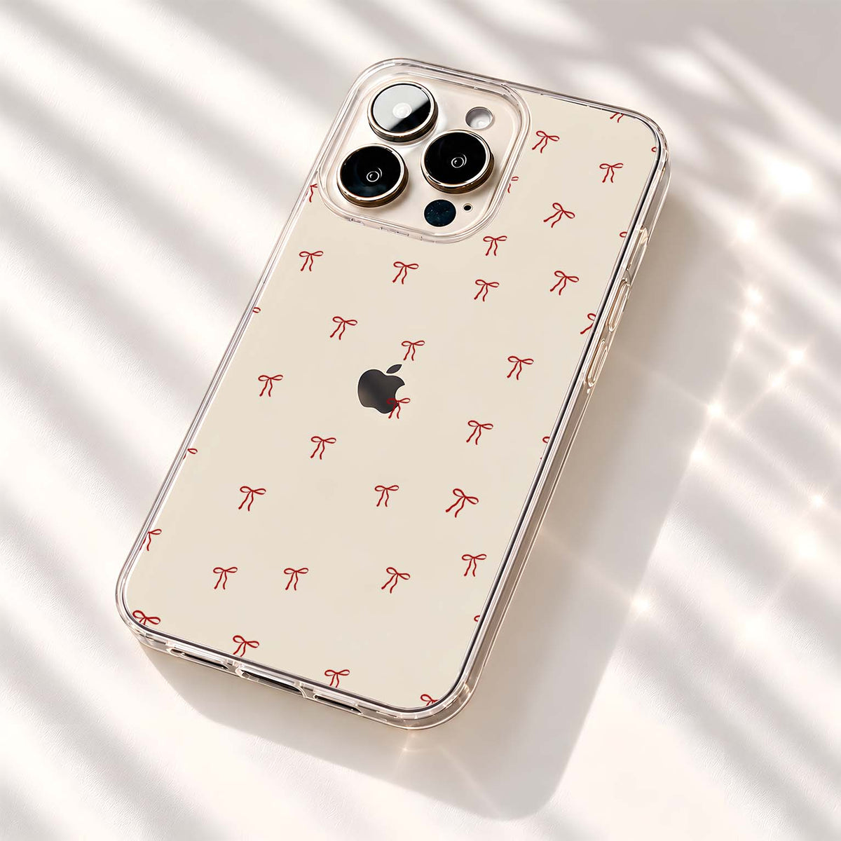 Little Scarlet Bows Silicon Cover
