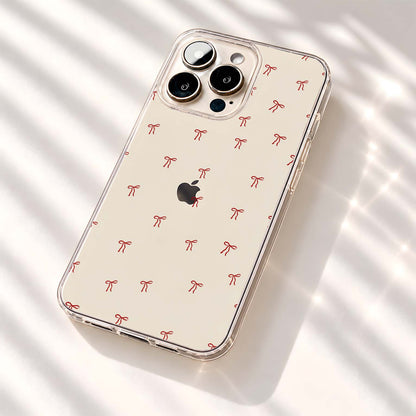 Little Scarlet Bows Silicon Cover
