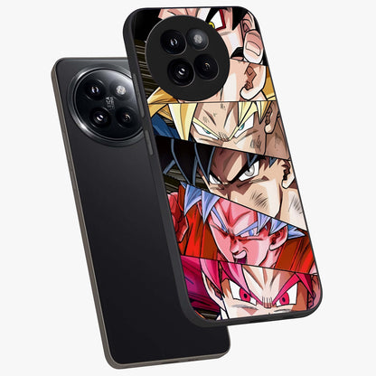Anime Character Glass Case displayed in angled mockup highlighting colorful anime character illustration.