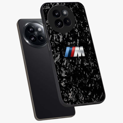 Carbon Speed Mark Glass Case displayed in angled mockup highlighting racing inspired carbon design and sleek aesthetic style.