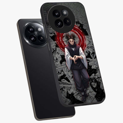 Cursed Ritual Ascension Glass Case displayed in angled mockup highlighting mystical ritual illustration with supernatural aesthetic.
