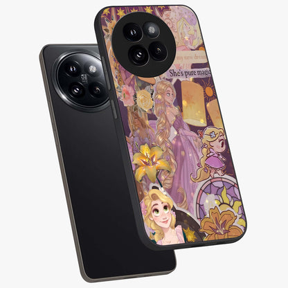 Magical Tangled Dream Glass Case displayed in angled mockup highlighting whimsical fantasy design with magical aesthetic.