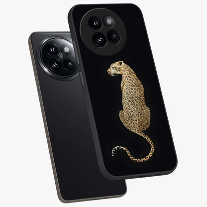 Regal Leopard Glass Case displayed in angled mockup highlighting powerful animal illustration with stylish wild aesthetic.